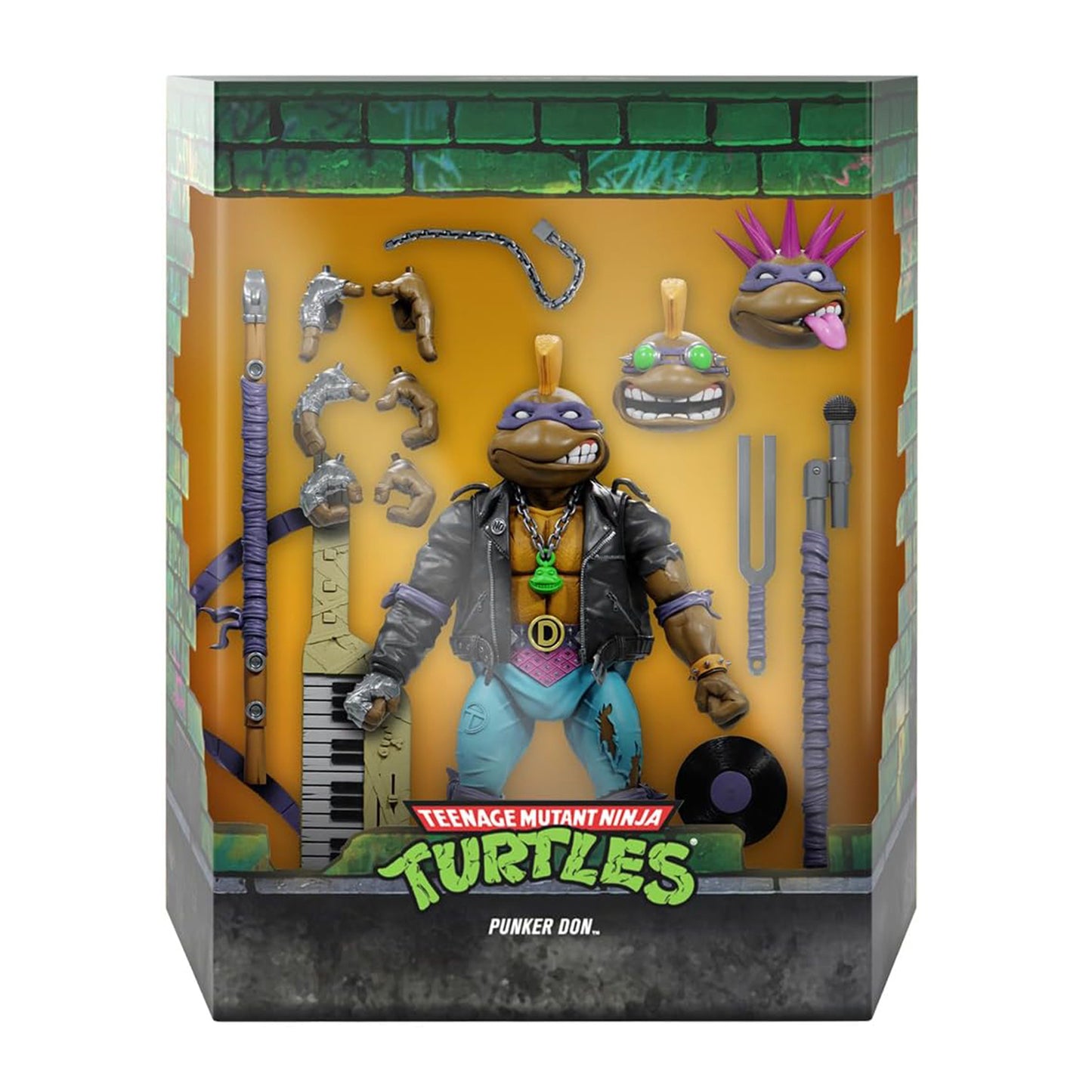 SUPER 7 - TMNT Ultimates! - Wave 07 - Punker Don (Figura de 7")