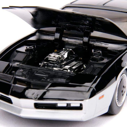 JADA TOYS - Knight Rider: K.A.R.R. Die Cast Vehicle with Lights (Auto a escala 1:24)