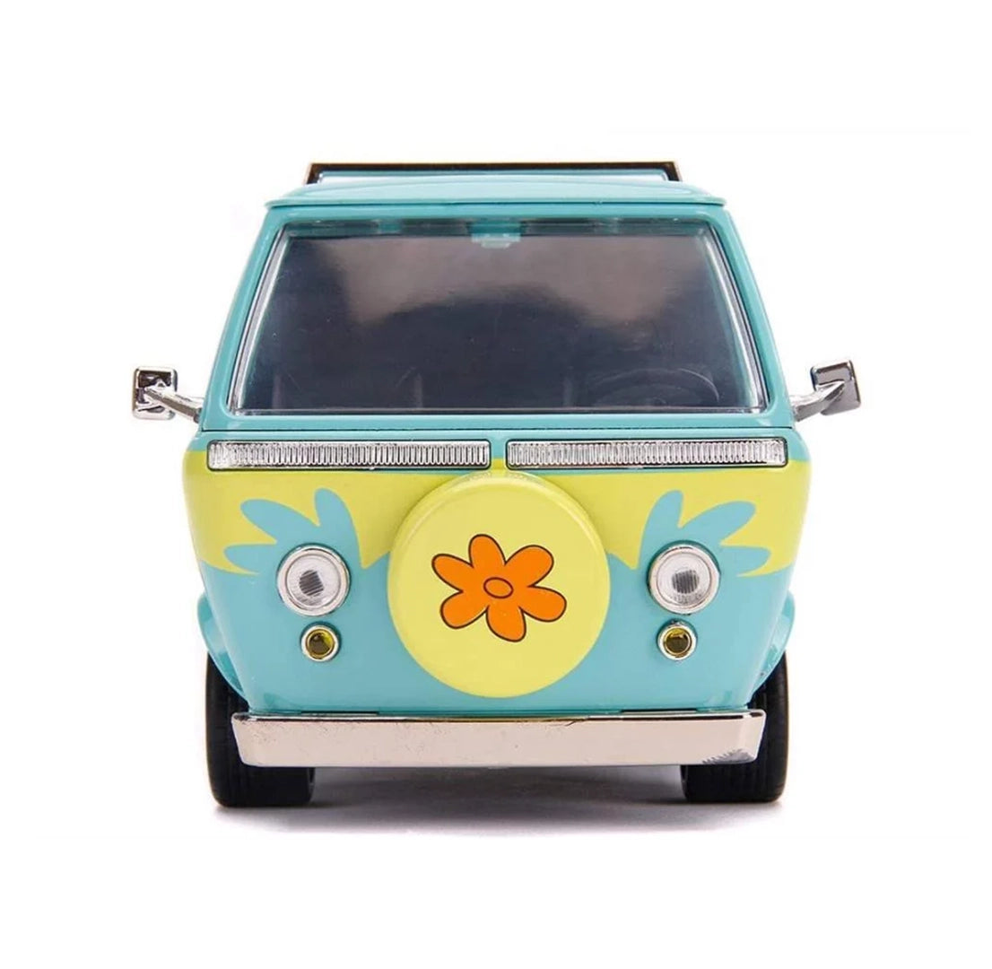 JADA TOYS - Scooby-Doo!: Scooby & Shaggy with Mystery Machine - Die-cast Hollywood Rides (Vehículo a escala 1:24)