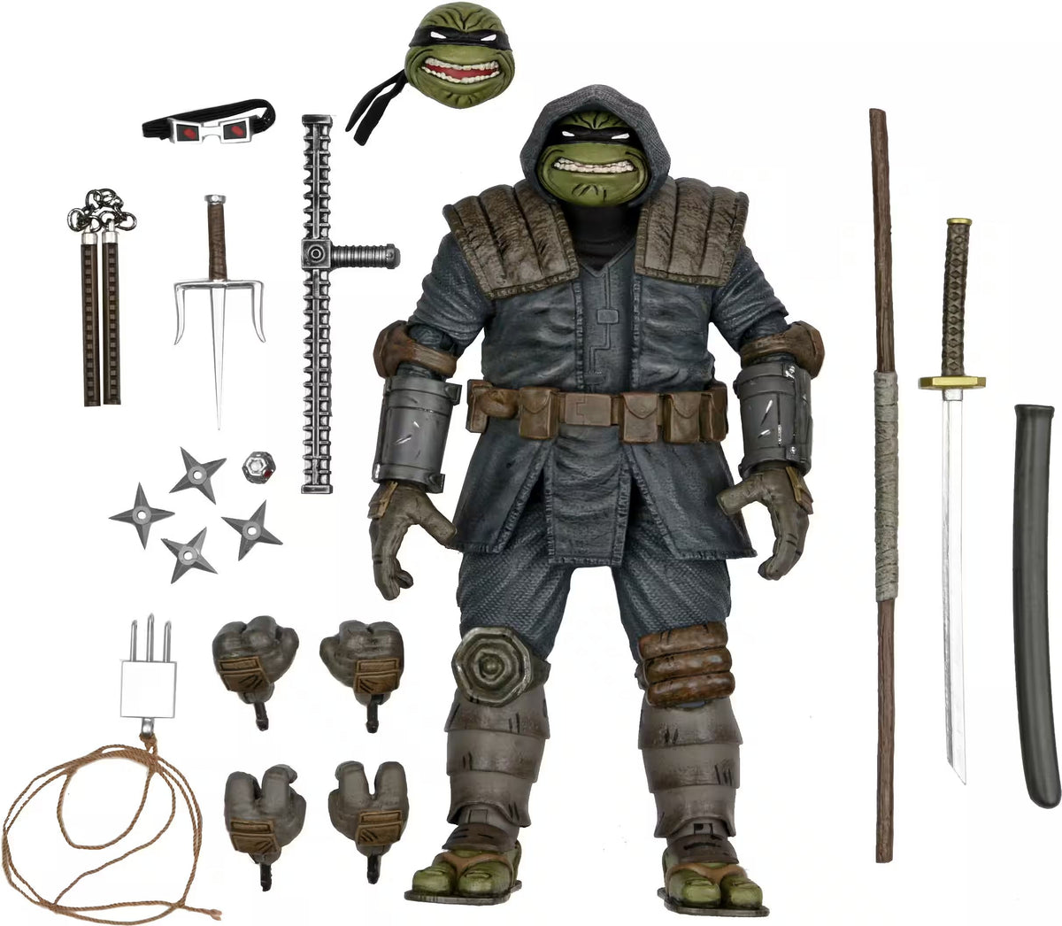 TMNT (The Last Ronin) - Figura a escala de 7 pulgadas Ultimate - The Last Ronin (Armored) - NECA