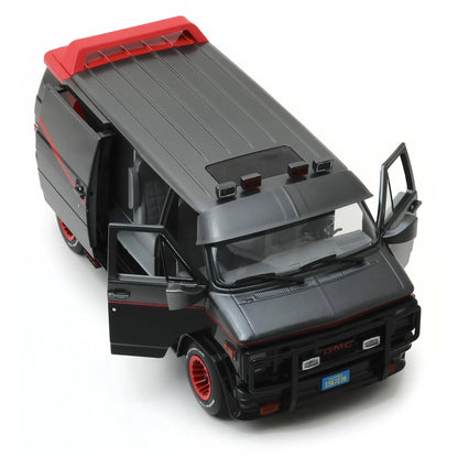 GREENLIGHT - The A-TEAM TV Series 1983 - GMC Vandura (Figura a escala 1/18)