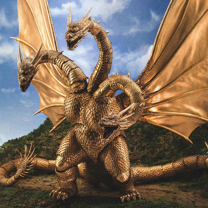 HIYA TOYS - Godzilla x Kong: The New Empire Exquisite Basic King Ghidorah (1991)