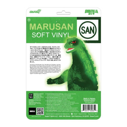 SUPER 7 - TOHO - Godzilla ReAction - Marusan L-Tail (Glow) (Figura de 4")