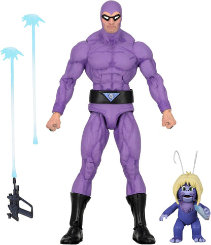 King Features: Defenders of the Earth - Figura a escala de 7 pulgadas Serie 1 wavex3 fig ind - Phantom - NECA