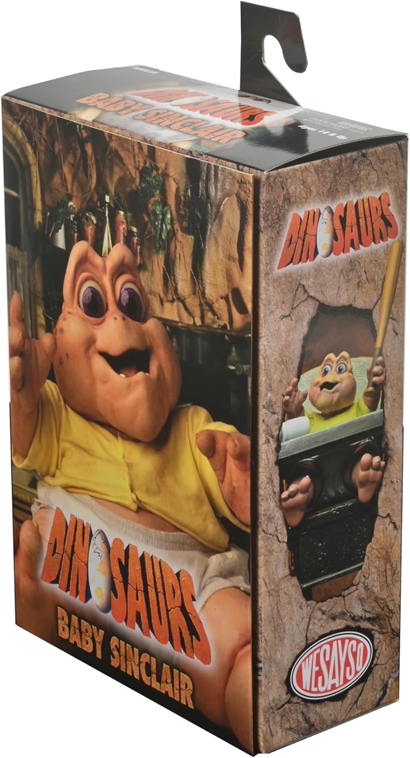 Dinosaurs - Figura a escala de 7 pulgadas Ultimates - Baby Sinclair