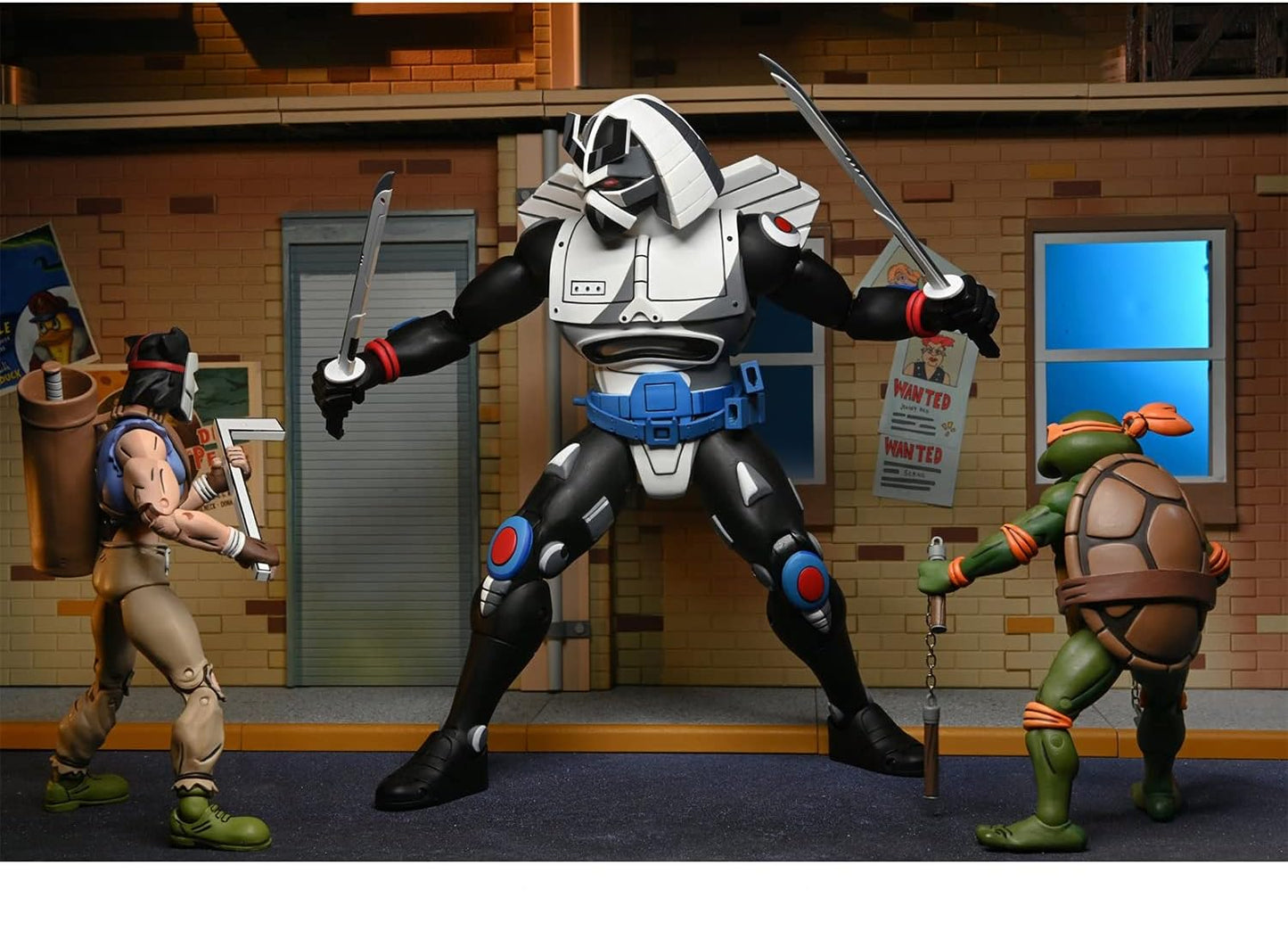 NECA - TMNT (Cartoon) - Chrome Dome Ultimate! (Figura de 7")