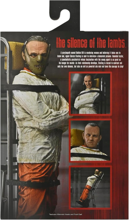 NECA - Silence of the Lambs - Figura a escala de 7 pulgadas - Dr. Hannibal Lecter (Masked)