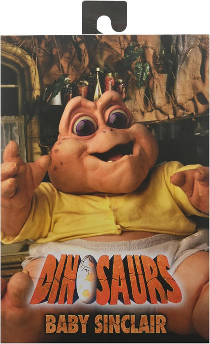 Dinosaurs - Figura a escala de 7 pulgadas Ultimates - Baby Sinclair