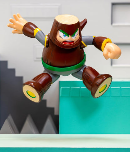 Mega Man - Figura de 6 pulgadas Serie 3 - Wood man