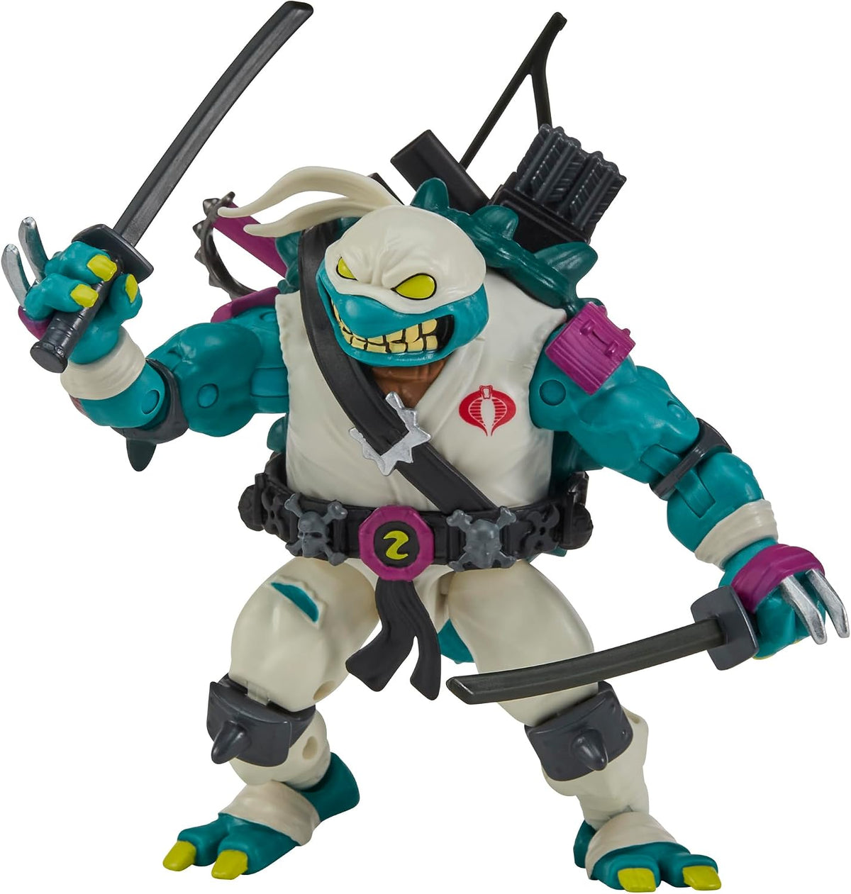 TMNT X GI JOE - Figura de 5 pulgadas - Slash x Storm Shadow