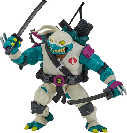 TMNT X GI JOE - Figura de 5 pulgadas - Slash x Storm Shadow