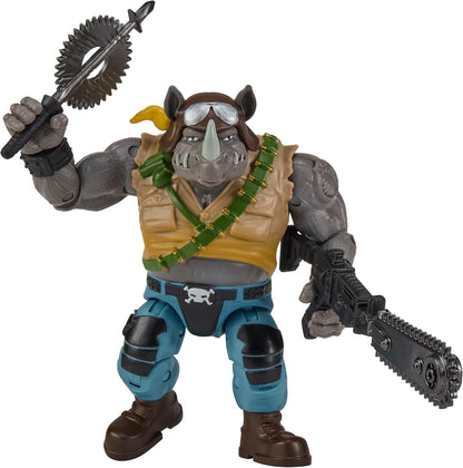 TMNT X GI JOE - Figura de 5 pulgadas - Rocksteady x Buzzer