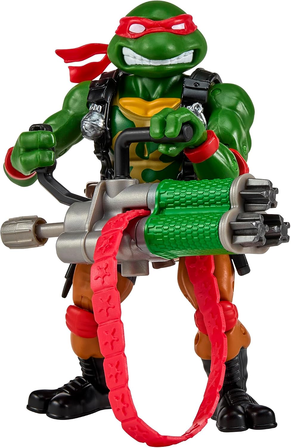 TMNT X GI JOE - Figura de 5 pulgadas - Raphael x Roadblock