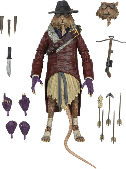 NECA - Universal Monsters x TMNT - Figura a escala de 7 pulgadas Ultimate - Splinter as Van Helsing