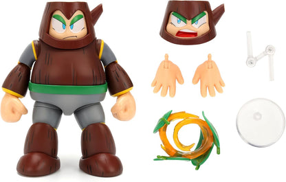 Mega Man - Figura de 6 pulgadas Serie 3 - Wood man