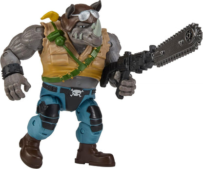 TMNT X GI JOE - Figura de 5 pulgadas - Rocksteady x Buzzer