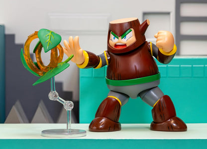 Mega Man - Figura de 6 pulgadas Serie 3 - Wood man