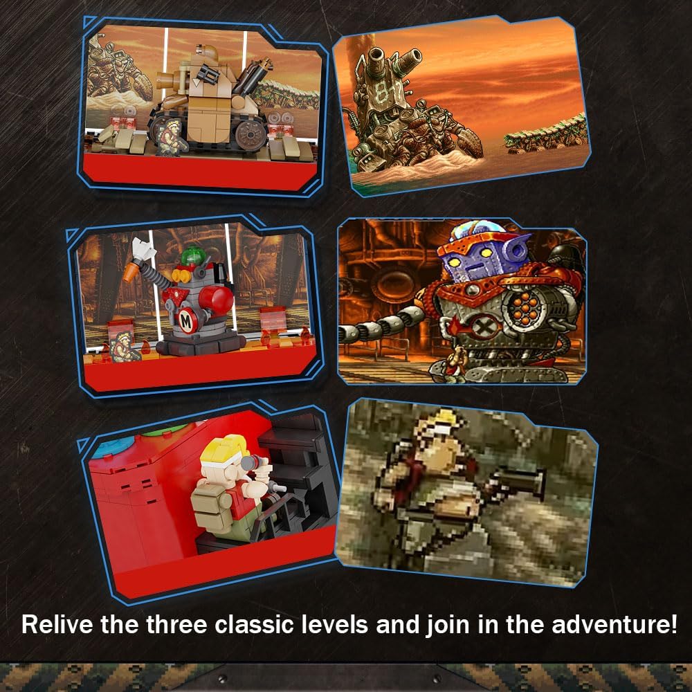 PANTASY - Metal Slug - Neo Geo Arcade (Bloques para armar)