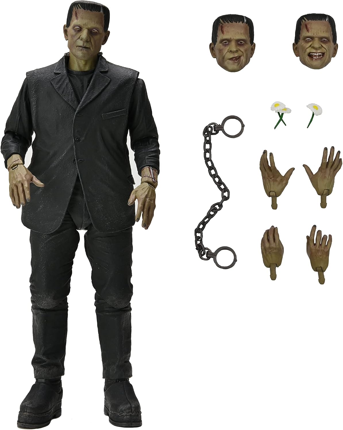 NECA - Universal Monsters - Figura a escala de 7 pulgadas Ultimate - Frankenstein´s Monster (In color)