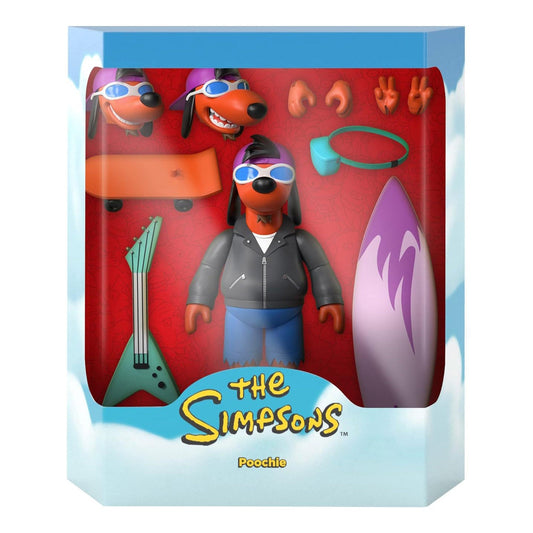 SUPER 7 - The Simpsons Ultimates Poochie (Figura de 7")