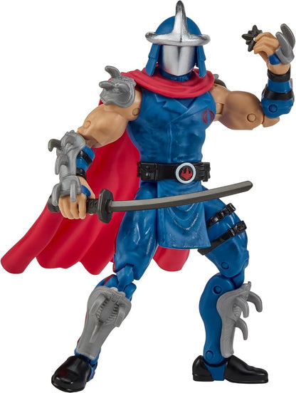 TMNT X GI JOE - Figura de 5 pulgadas - Shredder x Cobra Commander