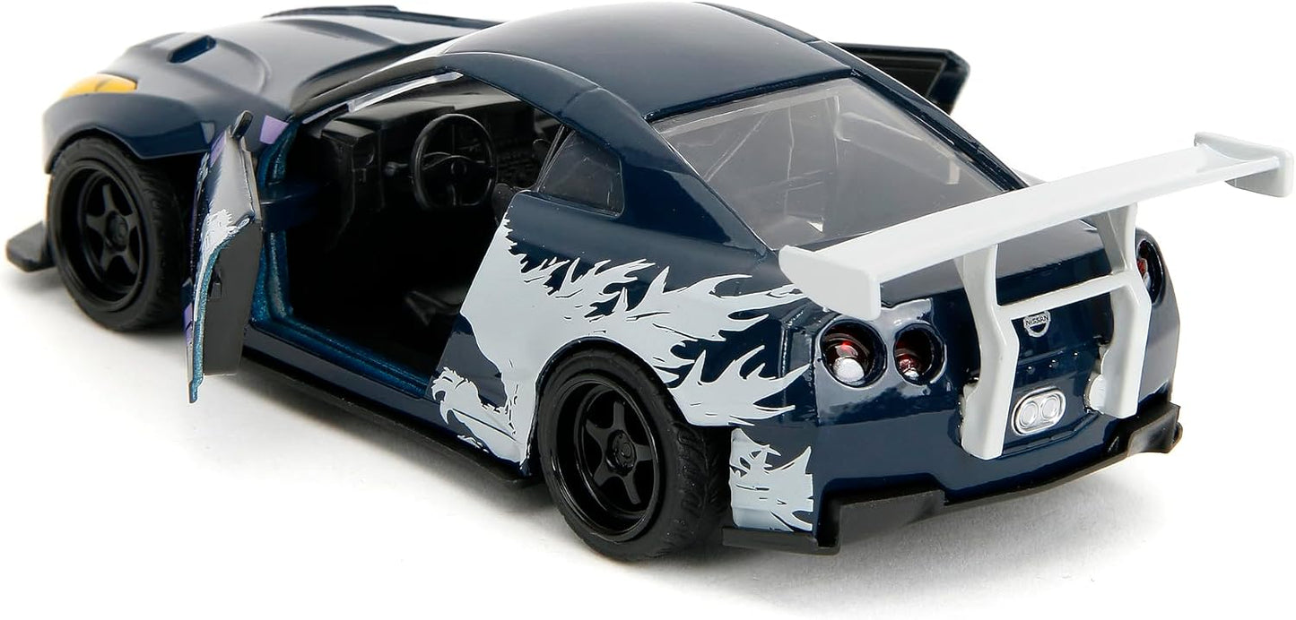 Godzilla 2009 - Vehiculo a escala de 1:32 Die-cast Hollywood Rides - 2009 Nissan GT-R R35  - Ben Sopra