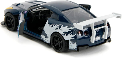 Godzilla 2009 - Vehiculo a escala de 1:32 Die-cast Hollywood Rides - 2009 Nissan GT-R R35  - Ben Sopra