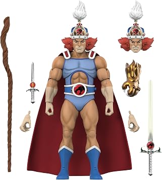 Thundercats - Figura a escala de 7 pulgadas S7 Ultimates Serie 14 - King Lion-OThundercats - Figura a escala de 7 pulgadas S7 Ultimates Serie 14 - King Lion-O