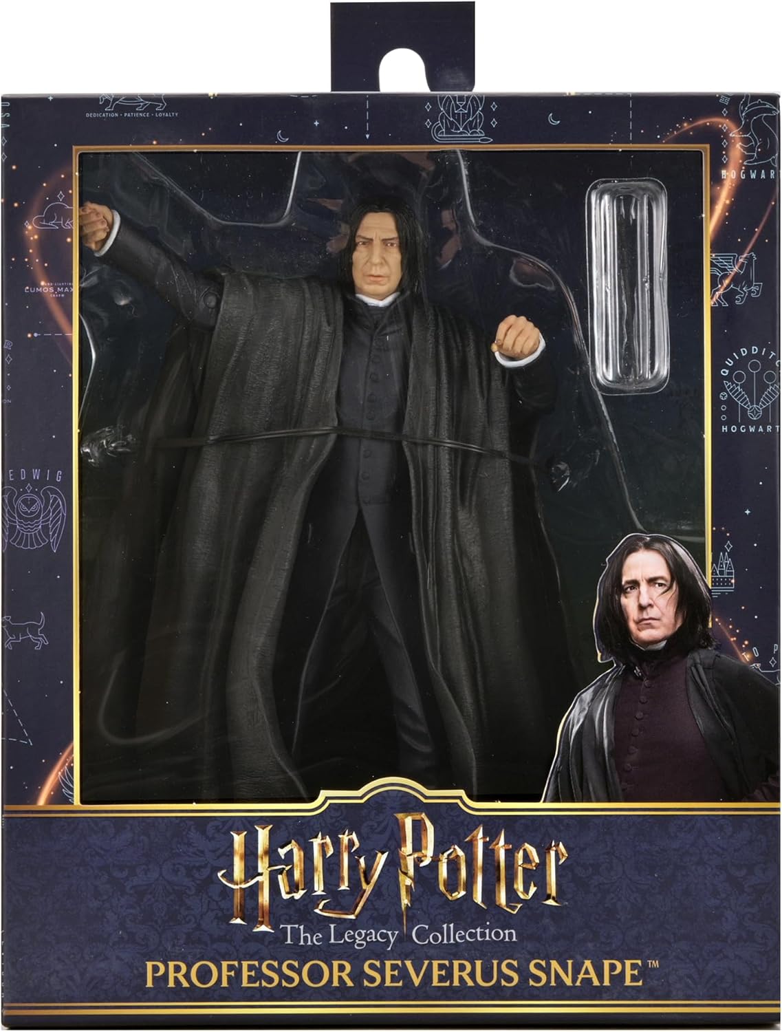 NECA - Harry Potter - Figura a escala de 7 pulgadas - Severus Snape