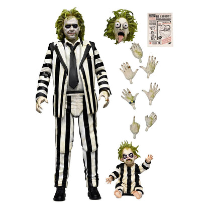 NECA - Beetlejuice Ultimate! - Stripes Suit (Figura de 7")