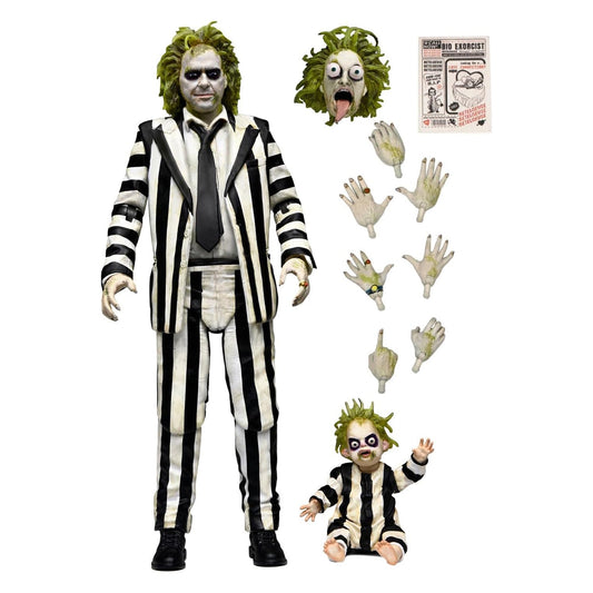 NECA - Beetlejuice Ultimate! - Stripes Suit (Figura de 7")