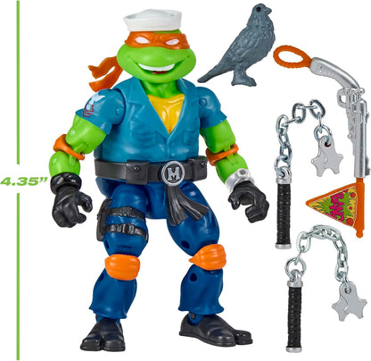 TMNT X GI JOE - Figura de 5 pulgadas - Mikey x Shipwreck