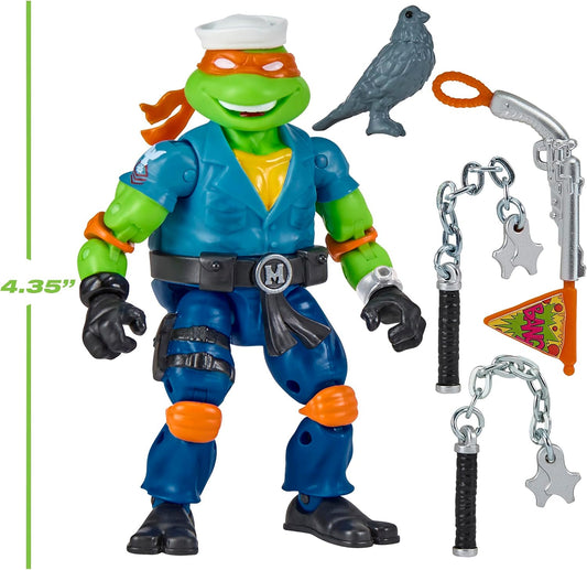 TMNT X GI JOE - Figura de 5 pulgadas - Mikey x Shipwreck