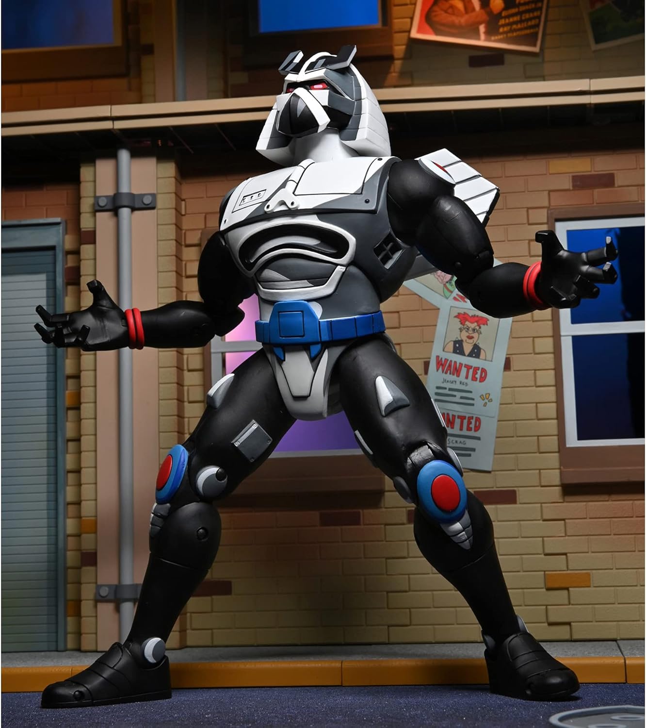 NECA - TMNT (Cartoon) - Chrome Dome Ultimate! (Figura de 7")