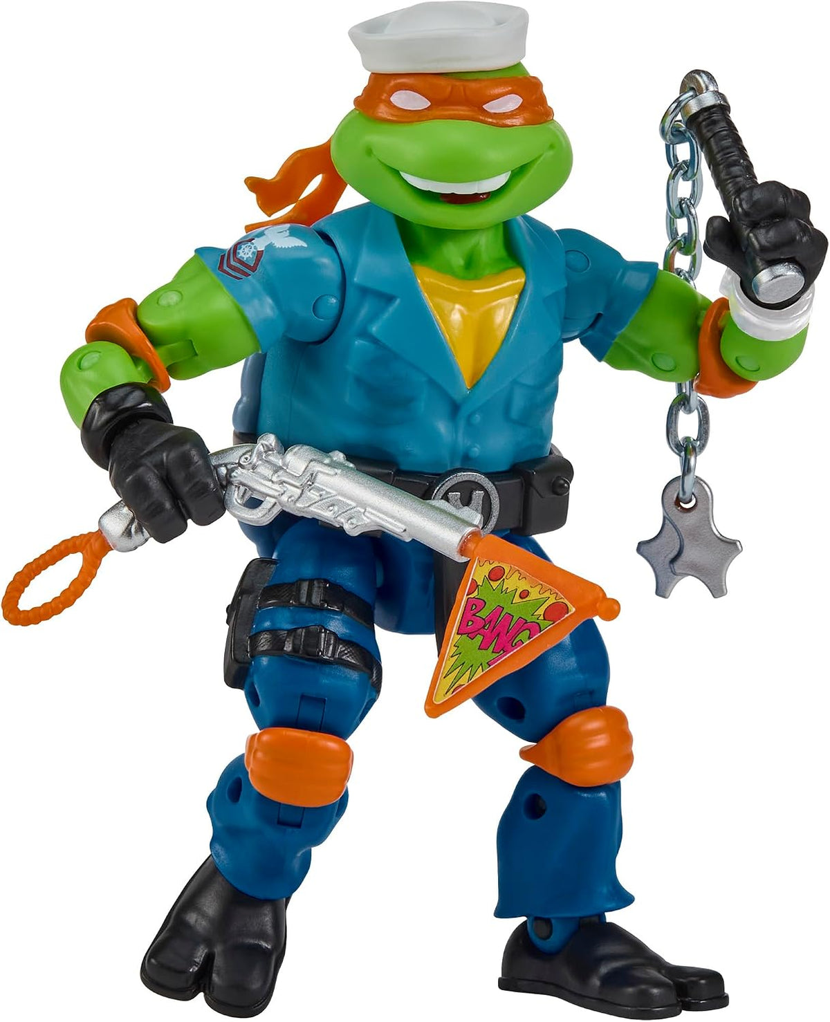 TMNT X GI JOE - Figura de 5 pulgadas - Mikey x Shipwreck