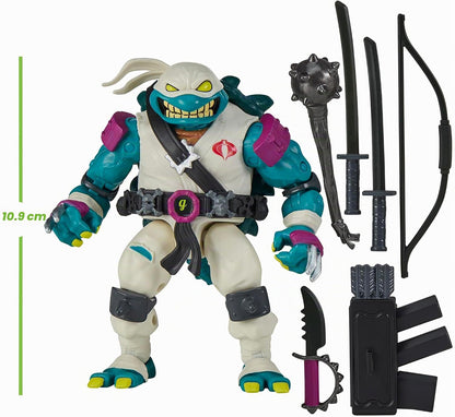 TMNT X GI JOE - Figura de 5 pulgadas - Slash x Storm Shadow