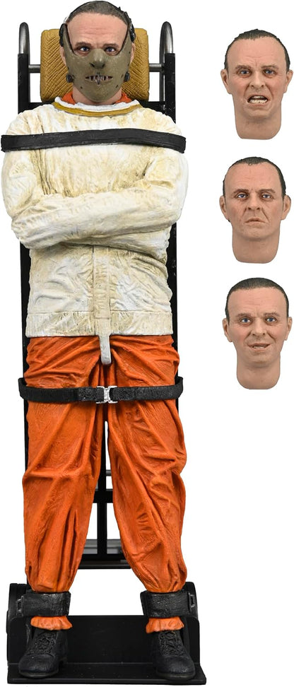 NECA - Silence of the Lambs - Figura a escala de 7 pulgadas - Dr. Hannibal Lecter (Masked)