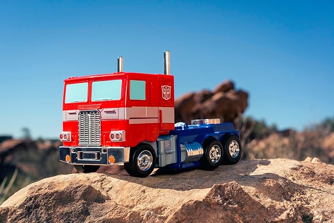 JADA TOYS - Transformers: G1 Optimus Prime - Figura de 12" (conversión a control remoto)