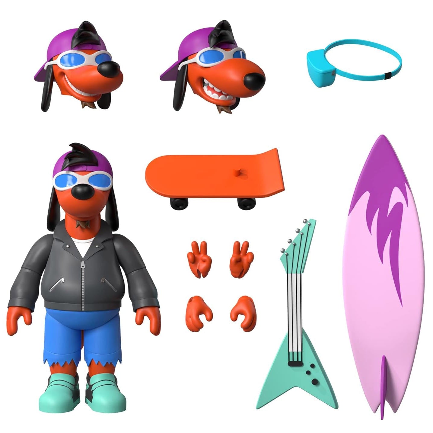 SUPER 7 - The Simpsons Ultimates Poochie (Figura de 7")