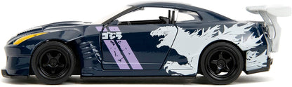 Godzilla 2009 - Vehiculo a escala de 1:32 Die-cast Hollywood Rides - 2009 Nissan GT-R R35  - Ben Sopra