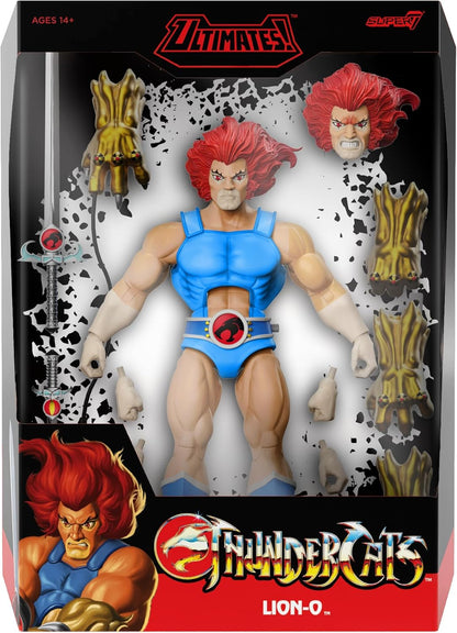 Thundercats - Figura a escala de 7 pulgadas S7 Ultimates Serie 14 - King Lion-OThundercats - Figura a escala de 7 pulgadas S7 Ultimates Serie 14 - King Lion-O