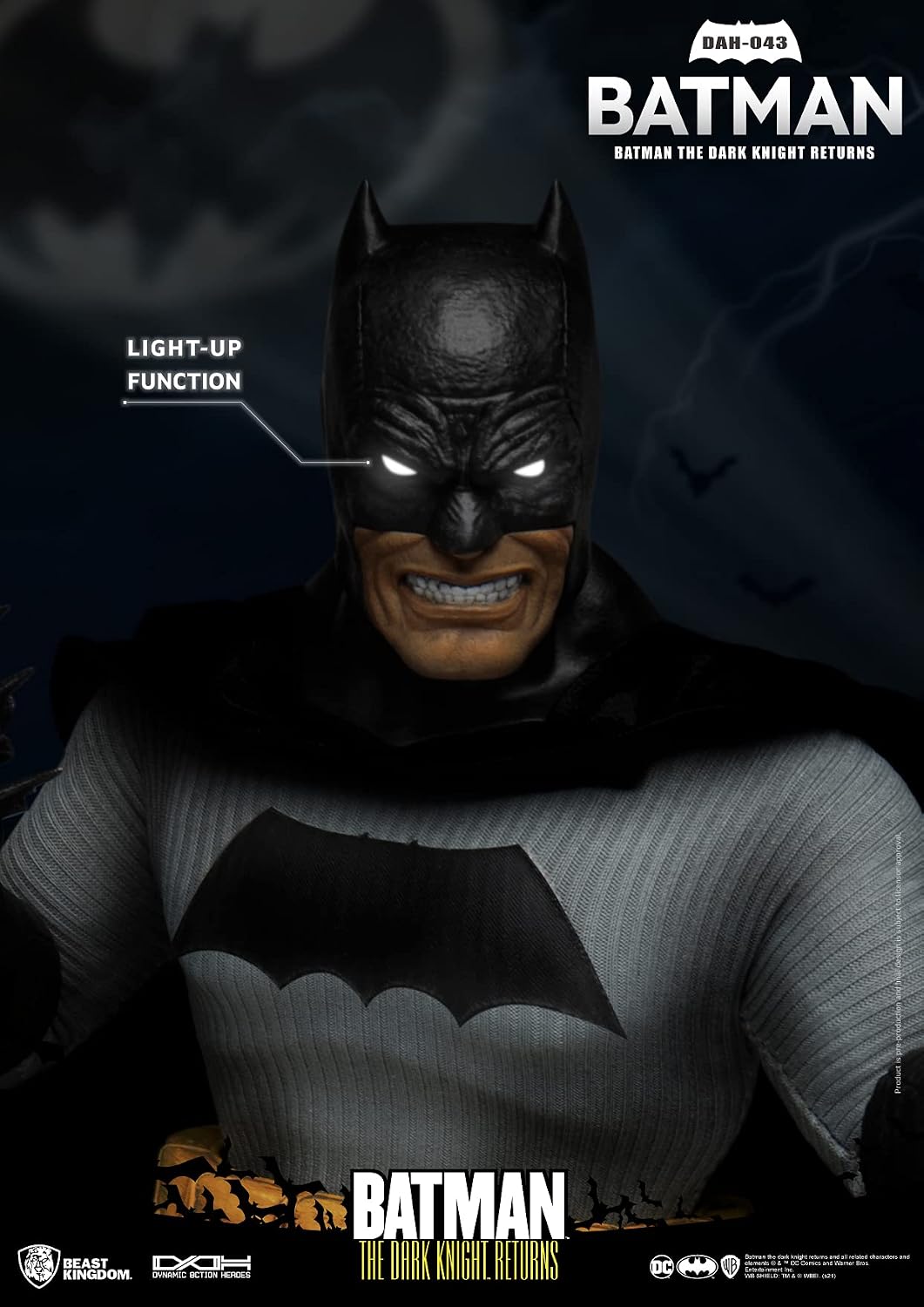 Batman The Dark Knight Returns - Dynamic 8ction Heroes - 1/9 Action Figure - Batman - 8"