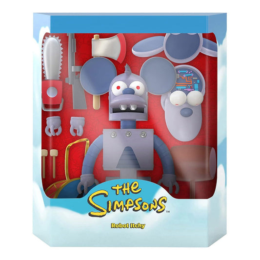 SUPER 7 - The Simpsons Ultimates Robot Itchy (Figura de 7")