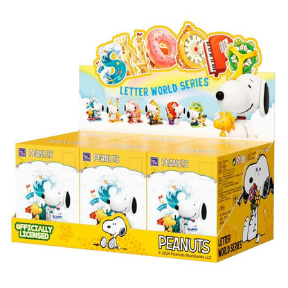 PANTASY - Peanuts Snoopy Letter World Series Blind Box (caja x 6)