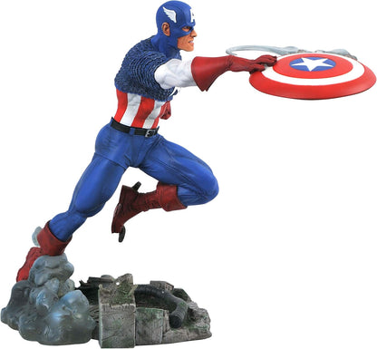 MARVEL COMIC GALLERY - Captain America  PVC Statue 12"