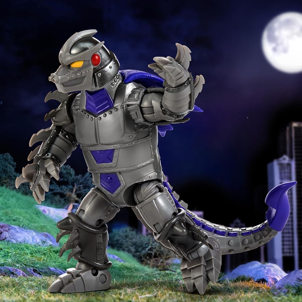 TMNT X Godzilla - Figura de 5 pulgadas - Shredder x Mechagodzilla