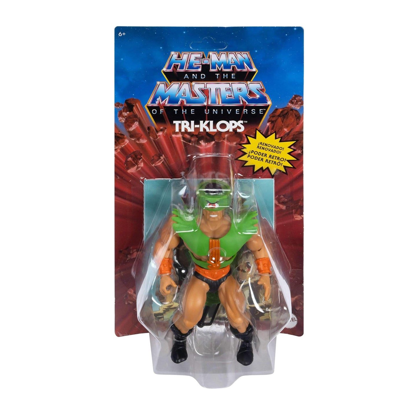 MATTEL - Motu Origins Core - Tri-Klops Reissue (Cartoon collection) (Figura de 5.5")