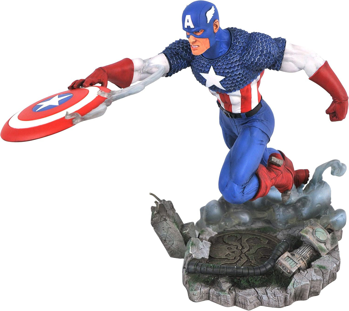 MARVEL COMIC GALLERY - Captain America  PVC Statue 12"