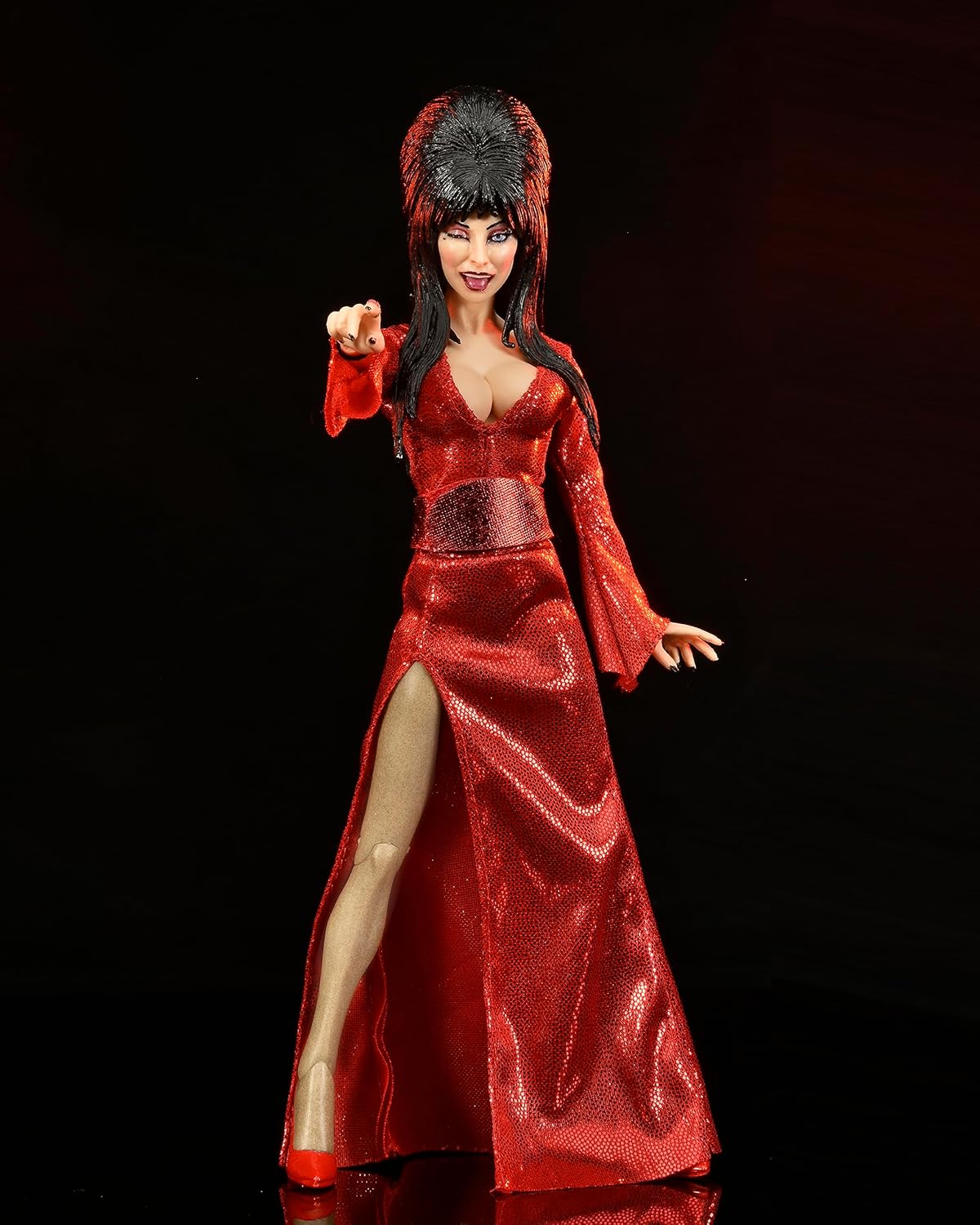 NECA - Elvira “Red, Fright, and Boo” (Figura de 8")