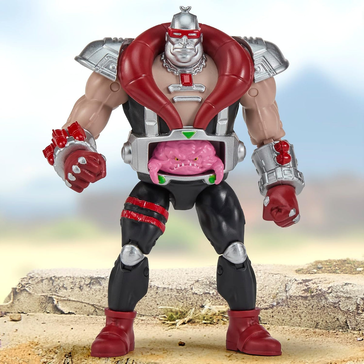 TMNT X GI JOE - Figura de 5 pulgadas - Krang x Destro